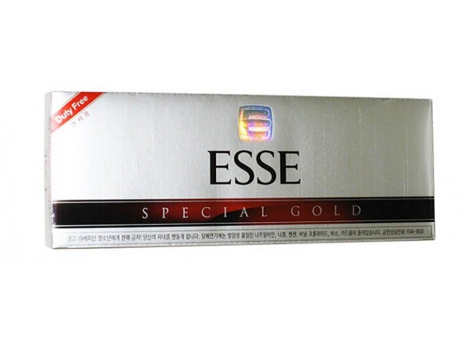 Эссе Спешиал Голд 1 (Корея) - Esse Spesial Gold 1 (Korea)
