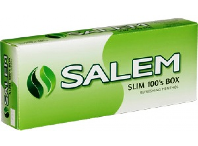 Салем Слим Бокс 100 (США) - Salem Slim Box 100's (USA)