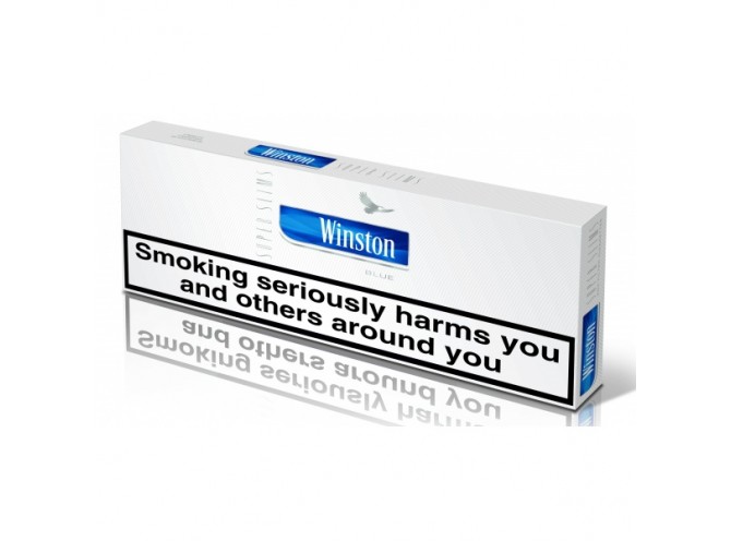 Винстон Блю Супер Слимс (Германия) - Winston Blue Super Slims (Germany)