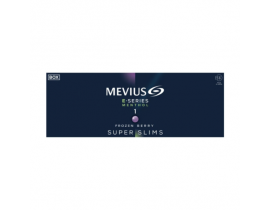 Мевиус Е-сериес 1 Суперслим Ягоды (Япония) - Mevius E-series Menthol 1 Frozen Berry Superslims (Japan)