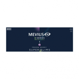 Mevius E-series Menthol 1 Frozen Berry Superslims Japan (Мевиус Е-сериес 1 Суперслим Ягоды Япония), блок