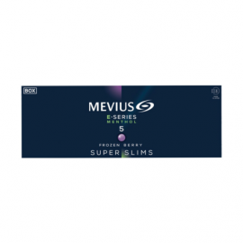 Mevius E-series Menthol 5 Frozen Berry Superslims Japan (Мевиус Е-сериес 5 Суперслим Ягоды Япония), блок