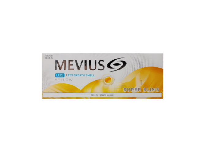 Мевиус Йеллоу 1 Суперслим (Корея) - Mevius Yellow 1 Superslims (Korea)