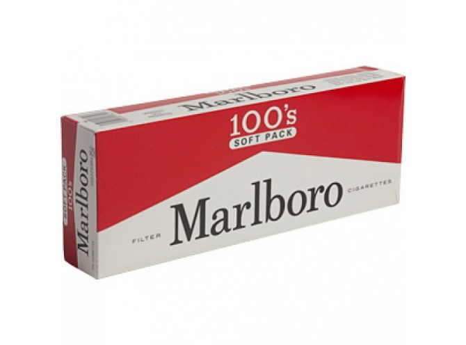 МАЛЬБОРО РЕД 100 (США, ЭКСПОРТ) - MARLBORO RED 100 (USA)