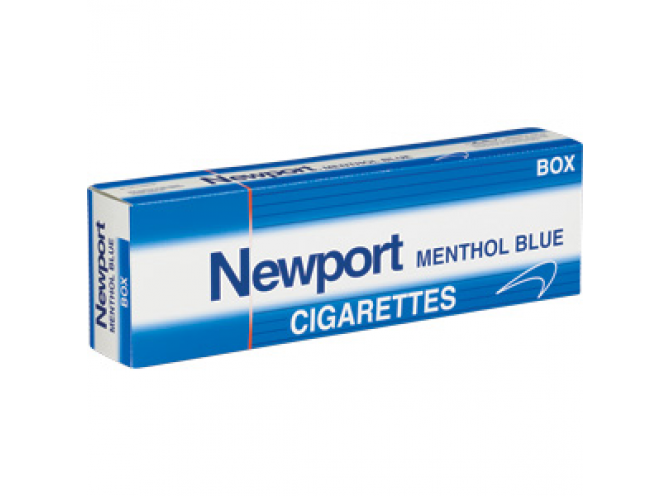 Ньюпорт Ментол Блю Бокс (США) - Newport Menthol Blue Box (USA)