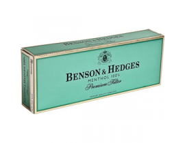 БЕНСОН И ХЕДЖЕС 100ММ ПРЕМИУМ ФИЛЬТР МЕНТОЛ (США) - BENSON & HEDGES 100 MENTHOL PREMIUM FILTER