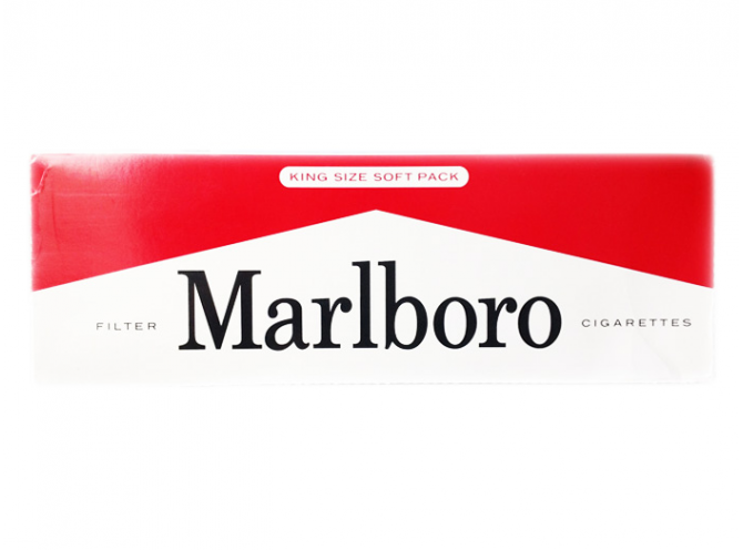 МАЛЬБОРО РЕД (США, ЭКСПОРТ, ТВЕРДАЯ ПАЧКА) - MARLBORO RED (USA)