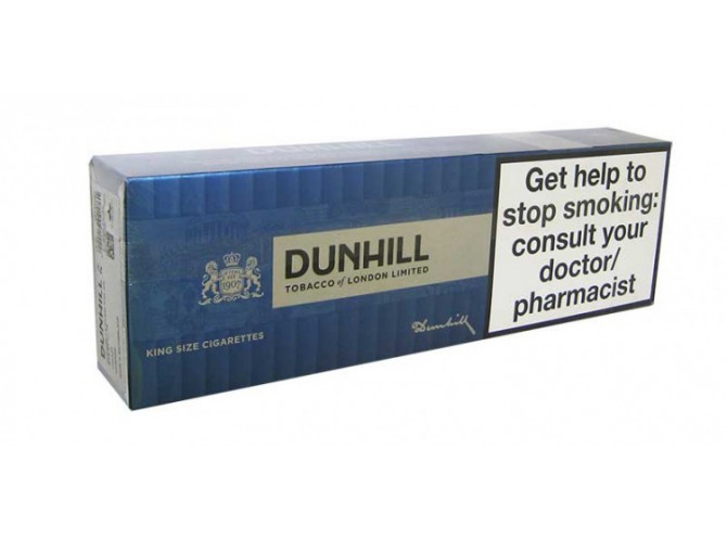 Данхилл Кинг Сайз Блю (Сингапур) - Dunhill King Size Blue (Singapore)