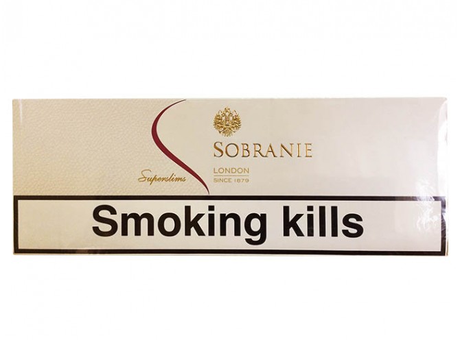 Собрание Суперслим Вайт (Германия) - Sobranie Superslims White (Germany)